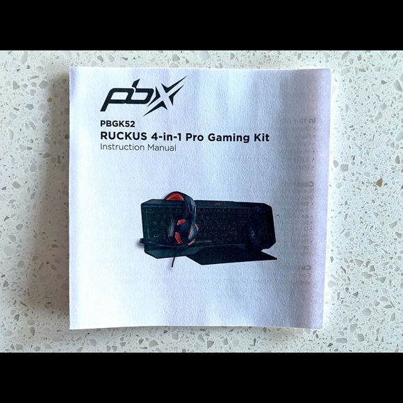 🍑PBX Ruckus 4-in-1 Pro Gaming Kit - Picture 10 of 16